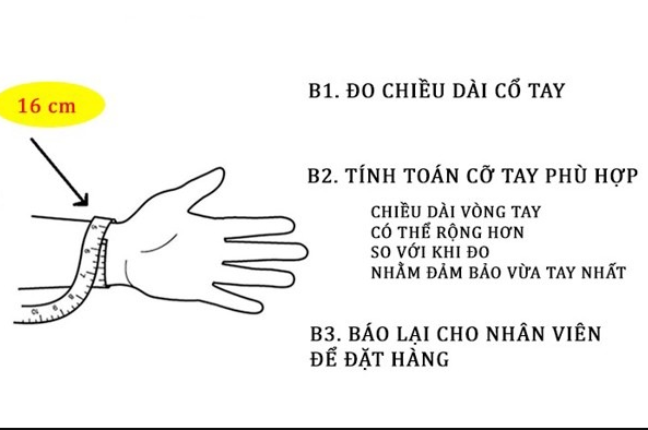 Điều chỉnh kích thước vòng tay